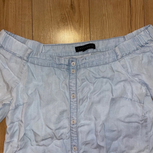 Sanctuary Off-Shoulder Top NWOT - Picture 3 of 11
